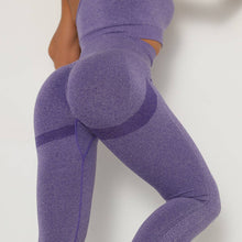 Load image into Gallery viewer, Seamless High-Waisted Contouring Legging-PURPLE Bodi Language for Women