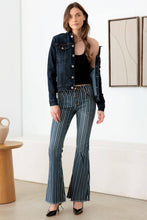 Load image into Gallery viewer, Dark Wash Denim Jacket Bodi Language for Women