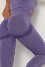 Load image into Gallery viewer, Seamless High-Waisted Contouring Legging-PURPLE Bodi Language for Women