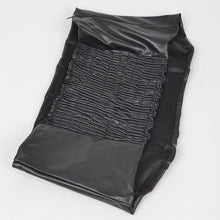 Load image into Gallery viewer, Faux Leather Stretch Tube Top: Black-OS