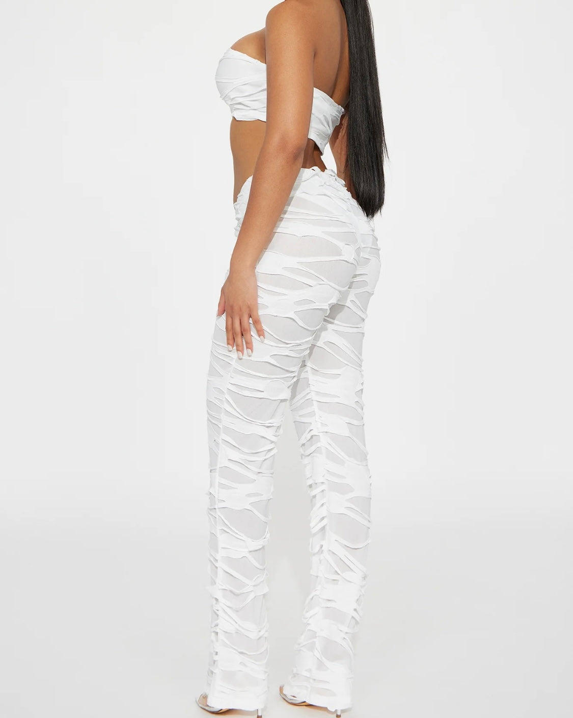 MummyBest Pant Set-White