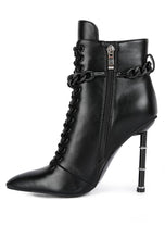 Load image into Gallery viewer, Moulin Ringed Stiletto BLACK - Bodi Language for Women
