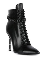 Load image into Gallery viewer, Moulin Ringed Stiletto BLACK - Bodi Language for Women