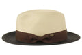 Men Tan Fedora - L/XL