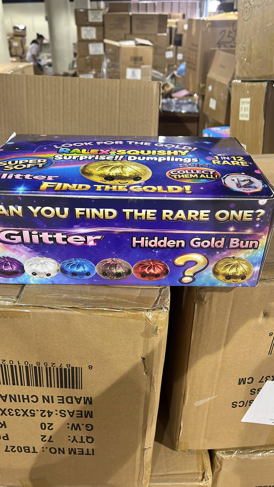 Squishy Glitter Metallic Dumpling