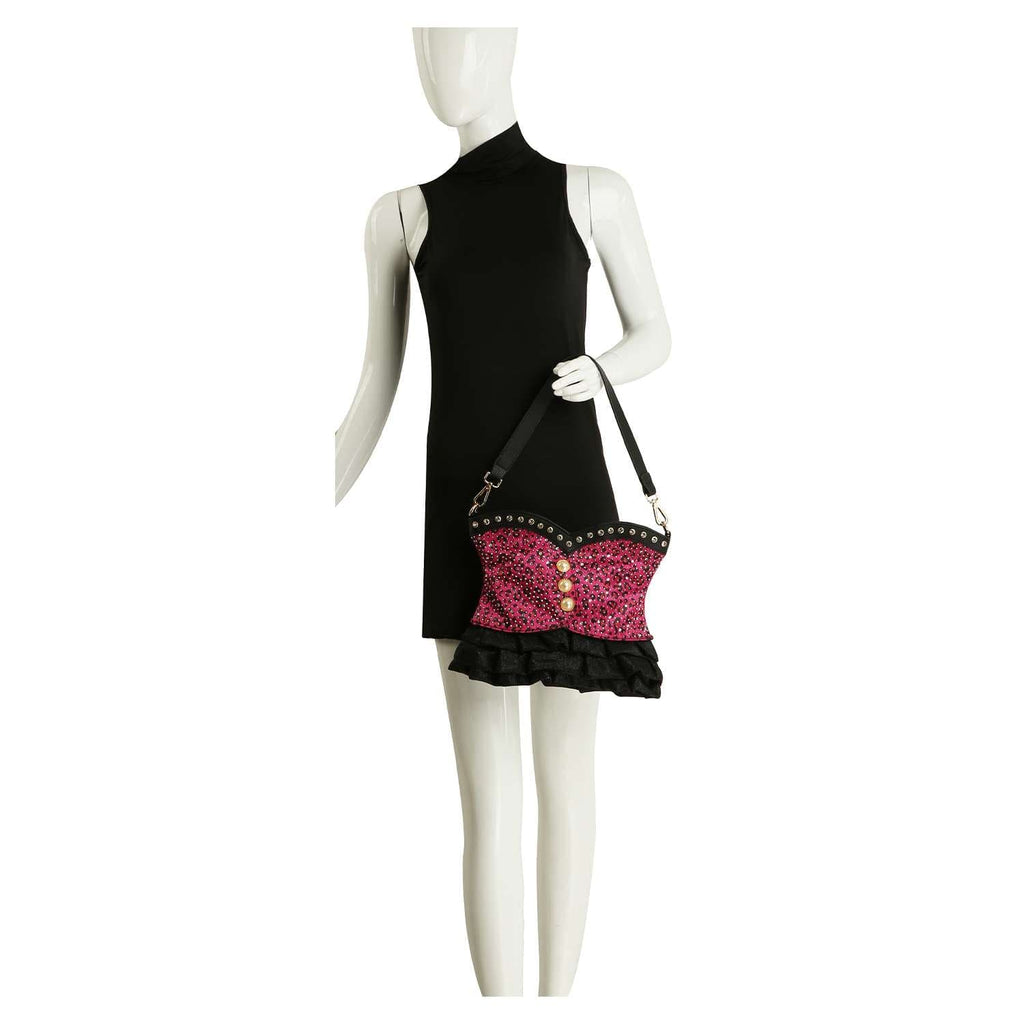 Vest Design Hobo Handbag: Leopard
