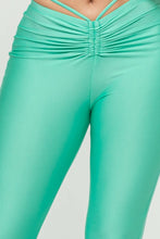Load image into Gallery viewer, Front Tunnel Shirring Waist Tie Flare Pants: Fuchsia
