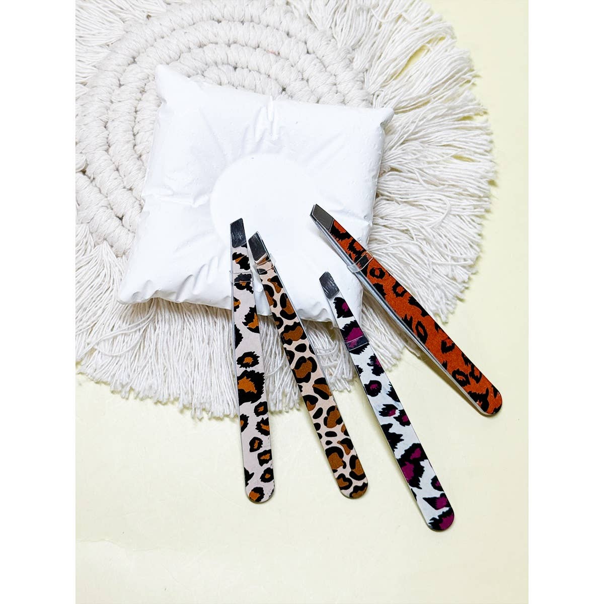 Leopard Print Tweezers