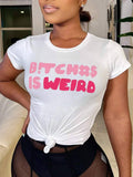 BIW -Letter Print Tee