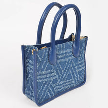 Load image into Gallery viewer, Denim Medium Tote Bag: Blue
