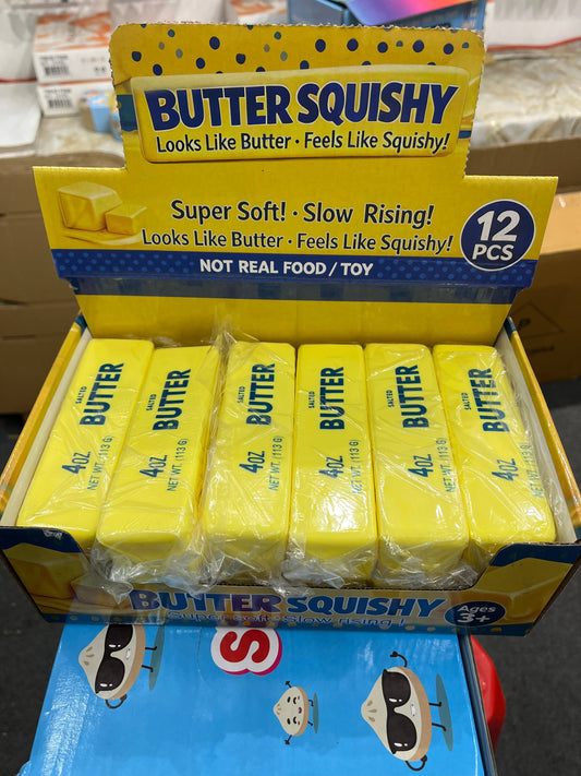 4oz Squishy Yellow Butter | Toy | Trendy | HOT: Yellow
