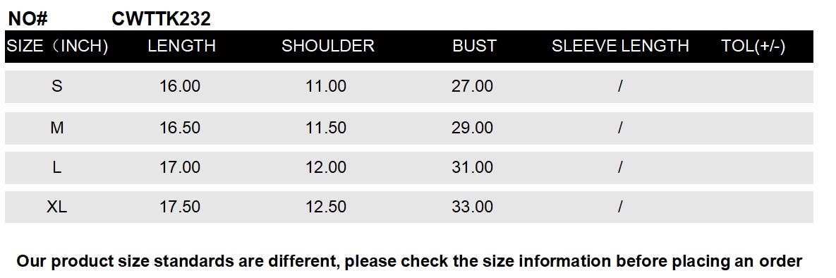 NINEXIS - CWTTK232_Sexy Square Neck Sleeveless Cropped Tank Tops: KHAKI / (XL) 1