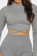 Load image into Gallery viewer, Plus Top And Legging Set: Red Orange
