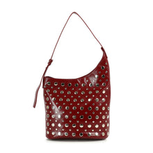 Load image into Gallery viewer, Unique Hobo Design Handbag: Red
