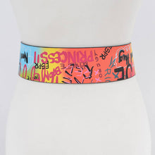 Load image into Gallery viewer, Graffiti Waist Belt: Multicolor
