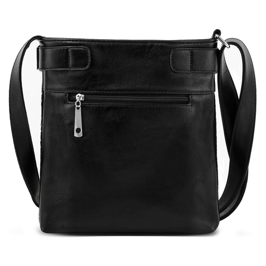 Camo Design Rhinestone Crossbody Sling