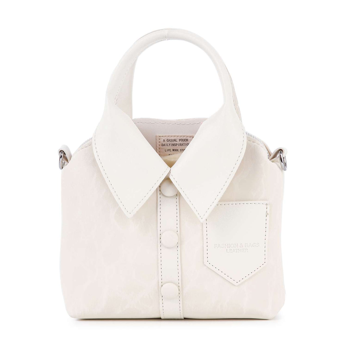 Handbag Express - Fashion Shirt Hand Tote: Pink Handbag Express