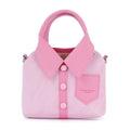 Handbag Express - Fashion Shirt Hand Tote: Pink Handbag Express