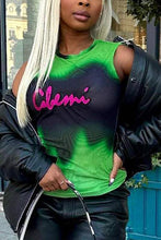 Load image into Gallery viewer, Tie Dye Sleeveless Shirt Bodi Language for Women
