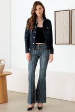 Load image into Gallery viewer, Dark Wash Denim Jacket Bodi Language for Women
