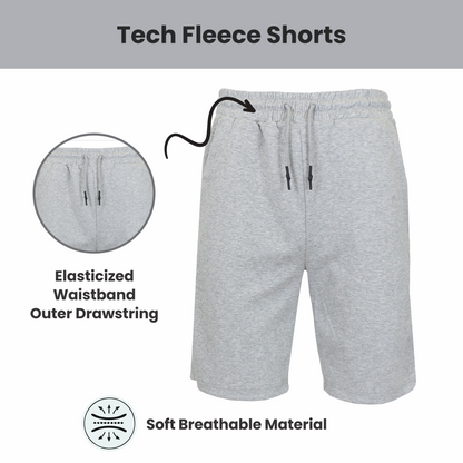 Men's Tech Fleece Shorts W Zip Pocket-Woodland
