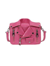 Load image into Gallery viewer, Asymmetric Chain Zipper Crossbody Bag-PINK Bodi Language for Women
