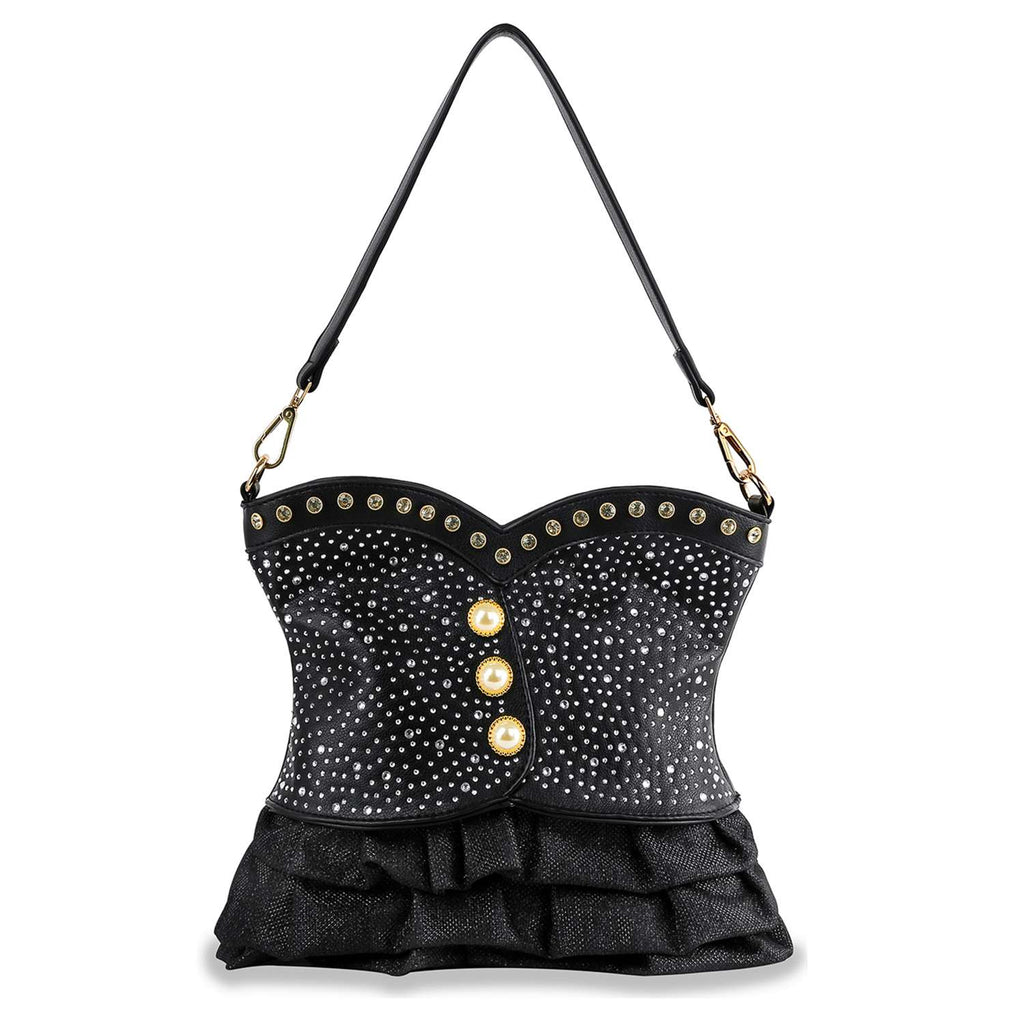 Vest Design Hobo Handbag: Leopard