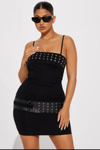 Load image into Gallery viewer, Belted Mini Dress Bodi Language for Women
