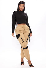 Load image into Gallery viewer, LS Mock Neck Crop Top-Plus Bodi Language for Women

