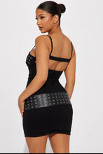Load image into Gallery viewer, Belted Mini Dress Bodi Language for Women
