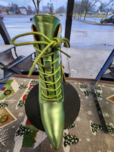 Load image into Gallery viewer, Metallic Stiletto Ankle Boot - Bodi Language for Women
