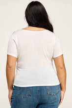 Load image into Gallery viewer, Plus Size Mesh Wrap Top - - Bodi Language for Women
