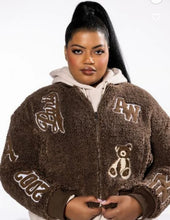 Load image into Gallery viewer, Teddy Varsity Jacket - Bodi Language for Women
