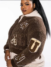 Load image into Gallery viewer, Teddy Varsity Jacket - Bodi Language for Women
