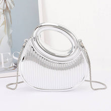 Load image into Gallery viewer, Acrylic Mini Clutch: Silver
