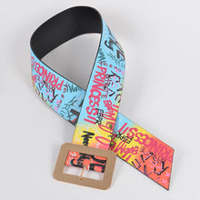 Load image into Gallery viewer, Graffiti Waist Belt: Multicolor
