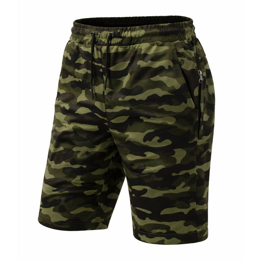 Men's Tech Fleece Shorts W Zip Pocket-Woodland