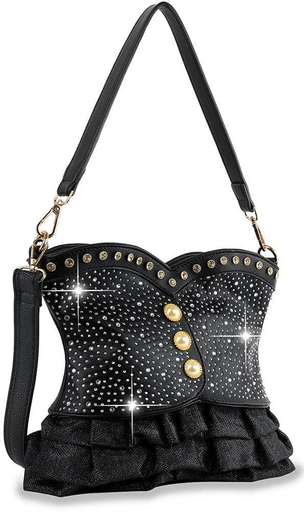 Vest Design Hobo Handbag: Leopard