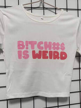 Load image into Gallery viewer, BIW -Letter Print Tee
