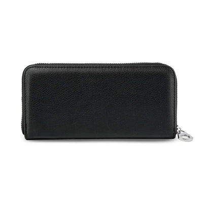 Handbag Express - Rhinestone Wavy Bling Accordion Wallet: Blue Handbag Express