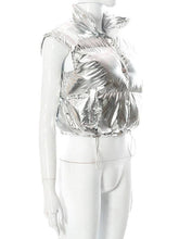 Load image into Gallery viewer, Drawstring Vest -SILVER Bodi Language for Women
