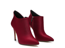 Load image into Gallery viewer, MELBA POINTED TOE STILETTO BOOT - Bodi Language for Women
